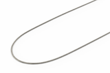 Chain Snake 1/400mm 22" Sterling Silver Necklace