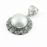 Pearl Mabe Sterling Silver Pendant