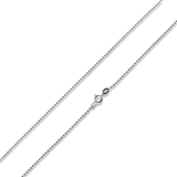 .925 Silver Ball Chain Necklace - Silver Bead Chain 1.5mm