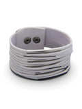 Multi Layer White PU Bracelet