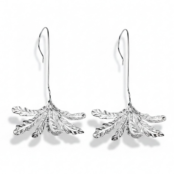 Sterling Silver Duster Drop Dangle Earrings