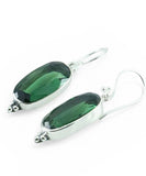 Green Quartz Sterling Silver Earrings