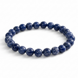 Stone Sodalite Bead Bracelet