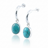 Turquoise Sterling Silver Earrings