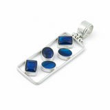 Pāua Sterling Silver Pendant
