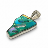 Dichroic Sterling Silver Pendant