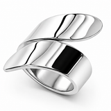 Leaf Wrap Sterling Silver Ring