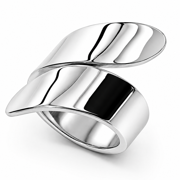 Leaf Wrap Sterling Silver Ring