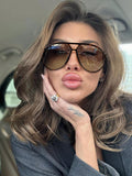 Sunglasses Retro Oversized Frames