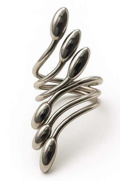 Wire Triple Wrap .925 Sterling Silver Ring