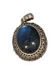 Labradorite Sterling Silver Pendant