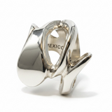 Designer Sterling Silver Wide Chunky Band Ring - MA030