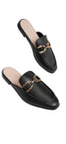 Women's Shoes Point Toe Fashion Black Shoes