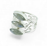 Labradorite Sterling Silver Ring