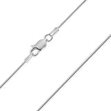 Chain Snake 0.5mm – 16" (400mm) Chain Sterling Silver Necklace