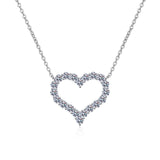 Heart Necklace, Stainless Steel