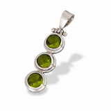 Peridot Sterling Silver Pendant