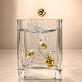 Ring, 18K Gold Plated Steel