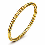 Bracelet, 18K Gold Plated Steel