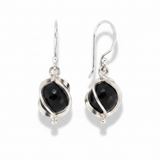 Smoky Topaz Sterling Silver Earrings