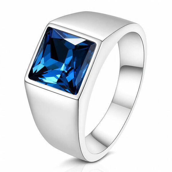 MEN'S STAINLESS STEEL RING