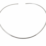 Collar Round Open 2mm Sterling Silver