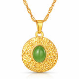 Necklace, 18K Gold Plated Steel