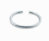Weaved Sterling Silver Cuff