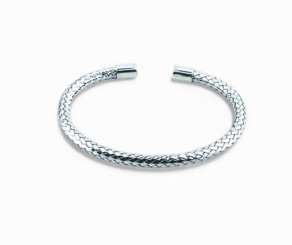 Weaved Sterling Silver Cuff