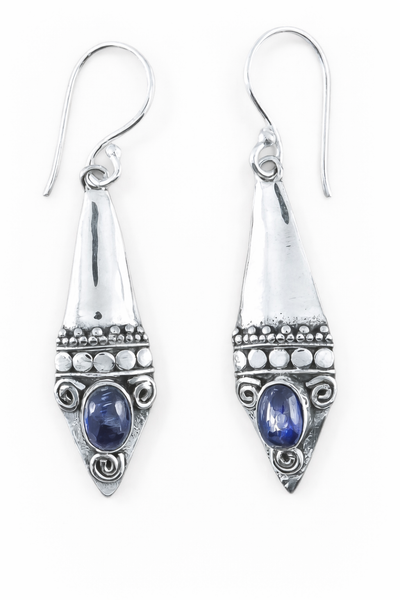 Kyanite Sterling Silver Earrings