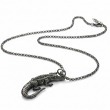Necklace Stainless Steel Alligator Necklace
