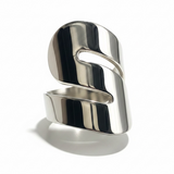 Spiral Shaped Sterling Silver Ring