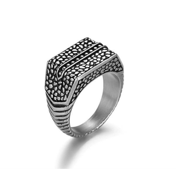 Stainless Steel Signet Ring