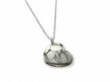 Necklace Sterling Silver Plated Heart