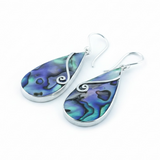 Pāua Sterling Silver Earrings