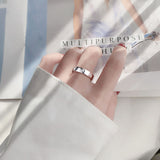 Moissanite S925 Sterling Silver Minimalist Moissanite Ring