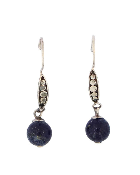 Lapis Lazuli Sterling Silver Earrings
