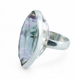 Mystic Quartz Sterling Silver Ring