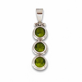Peridot Sterling Silver Pendant