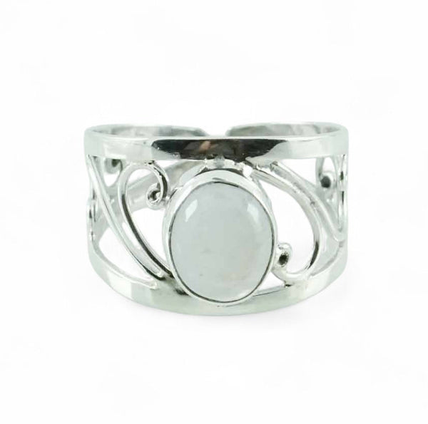 Moonstone Sterling Silver Ring