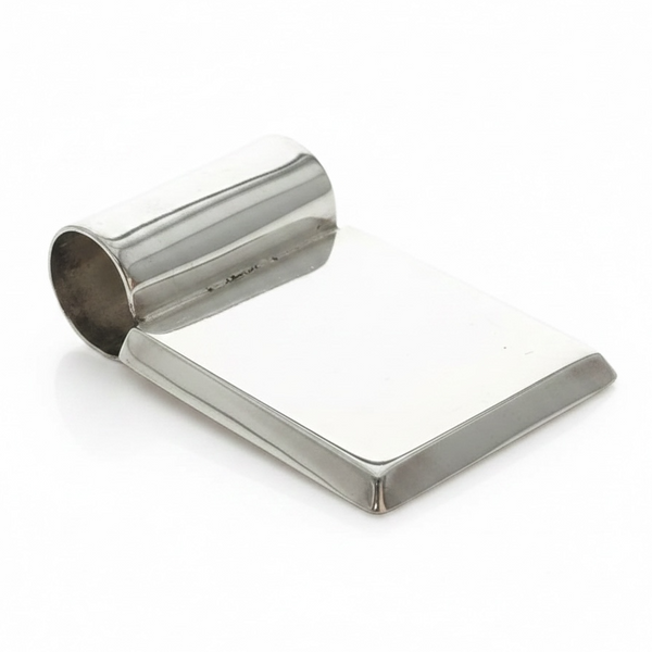Plain Square .925 sterling Silver Pendant