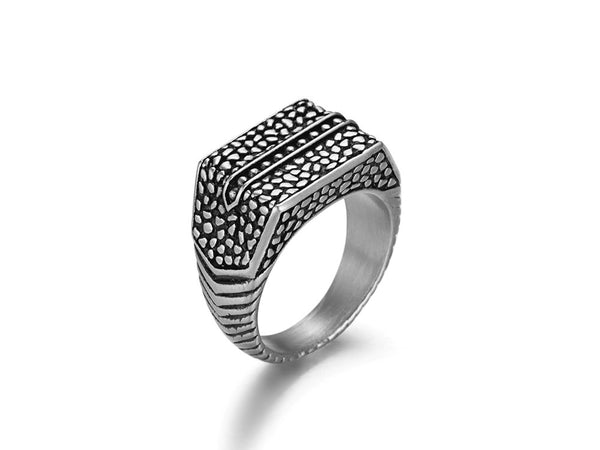 Stainless Steel Signet Ring