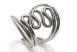 Wire Zig Zag .925 Sterling Silver Ring