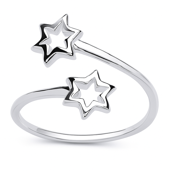 Star Wrap .925 Sterling Silver Ring