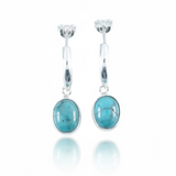 Turquoise Sterling Silver Earrings