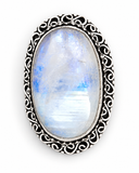 Moonstone Sterling Silver Ring