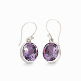 Amethyst Sterling Silver Earrungs