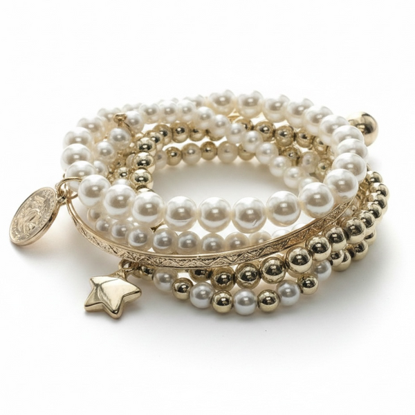 Multi cluster bracelets