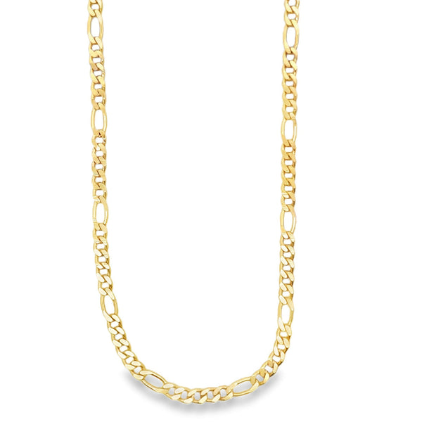 Gold Filled 18k 4mm Figaro Chain (F88)