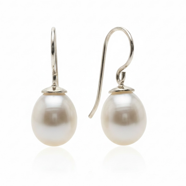 Pearl Sterling Silver Earrings